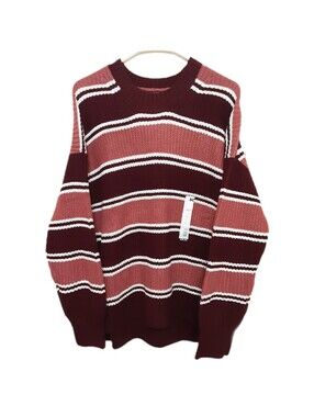 SO Striped Sweater Womens Large
